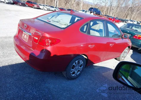 2010 Hyundai Elantra Gls from USA, damaged, VIN KMHDU4AD0AU153563